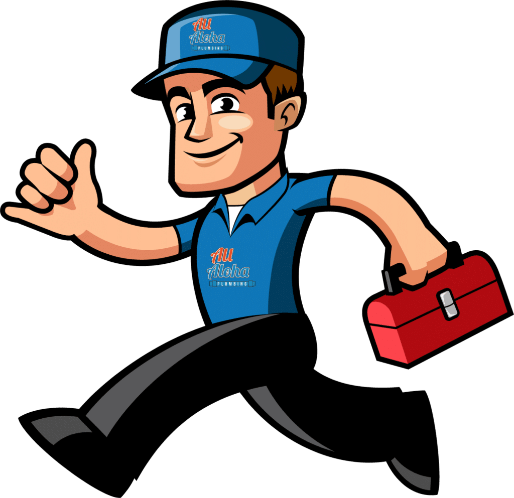 All Aloha Plumbing Mascot